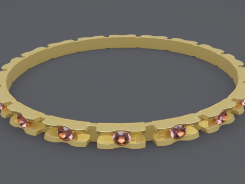 Rgd bangle mk3 3D Model