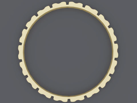 Rgd bangle mk3 3D Model