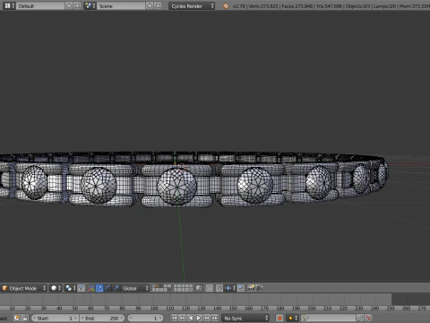 Rgd bangle mk4 3D Model