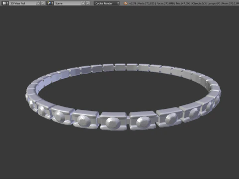 Rgd bangle mk4 3D Model