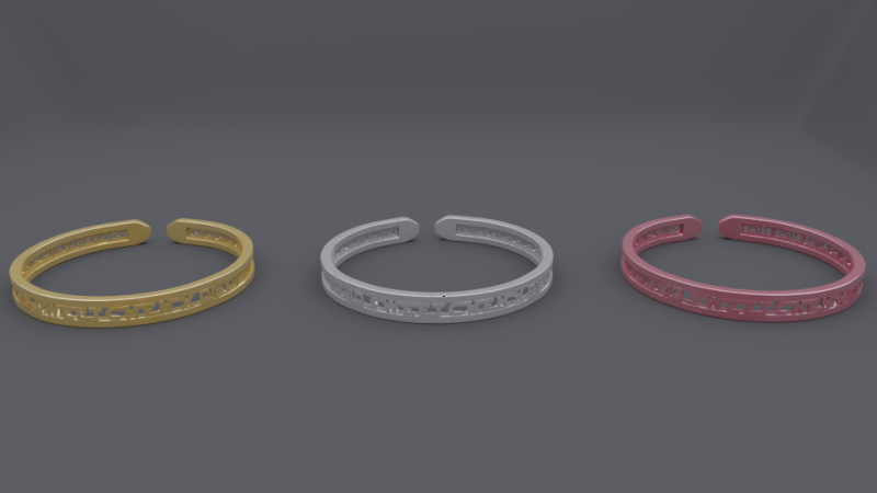 Rgd bangle mk1 Model 3D .c4d .max .obj .3ds .fbx .stl .blend 