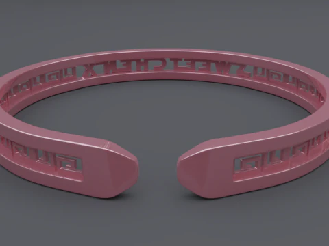 Rgd bangle mk1 3D Model