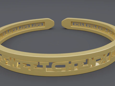 Rgd bangle mk1 3D Model