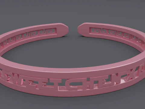 Rgd bangle mk1 3D Model