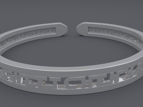 Rgd bangle mk1 Model 3D