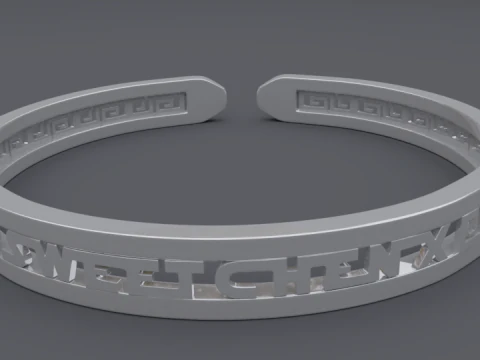 Rgd bangle mk1 3D Model