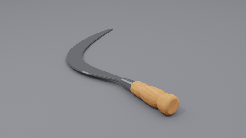 Celurit madura 3D Модель .c4d .max .obj .3ds .fbx .stl .blend