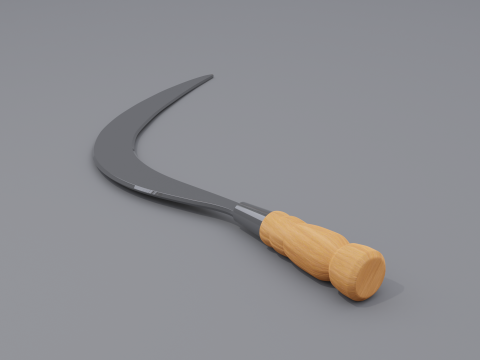 Celurit madura 3D Model