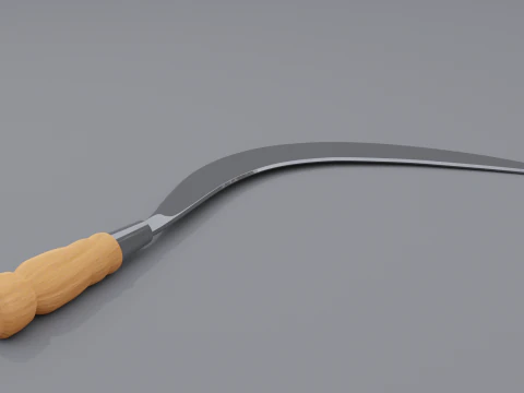 Celurit madura 3D Model