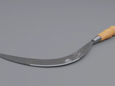 Celurit madura 3D Model