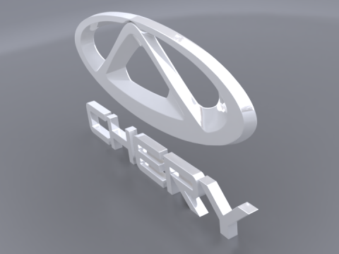Chery logo 3D-Modell