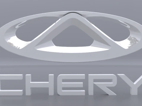 Chery logo 3D Model