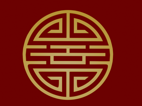 Chinese ornament 3D Модель