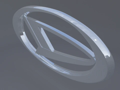 Daihatsu logo 3D Model