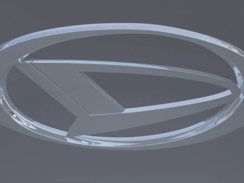 Daihatsu logo 3D Model