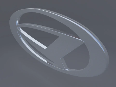 Daihatsu logo 3D Model