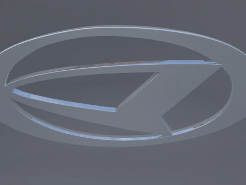 Daihatsu logo 3D Model