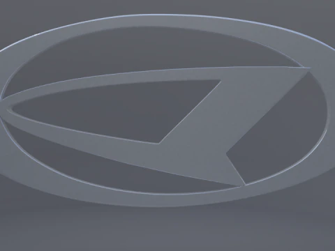 Daihatsu logo 3D Model