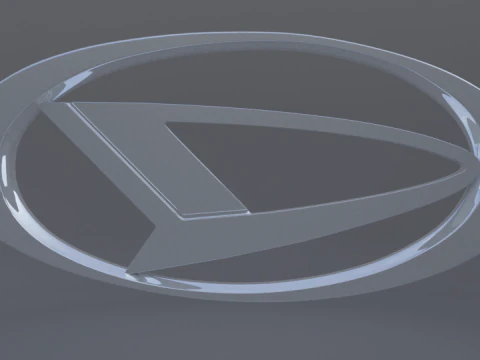 Daihatsu logo 3D Model