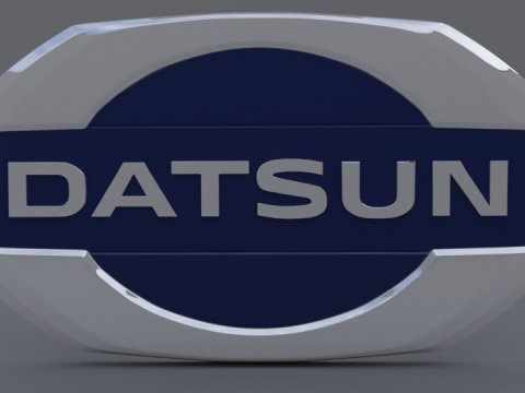 Datsun logo 3D Model