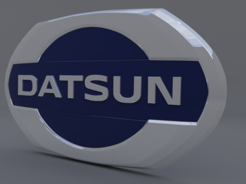 Datsun logo 3D Model