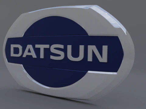 Datsun logo 3D Model