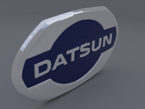 Datsun logo 3D Model