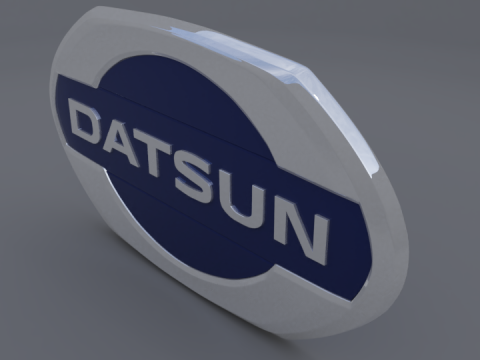 Datsun logo 3D Model