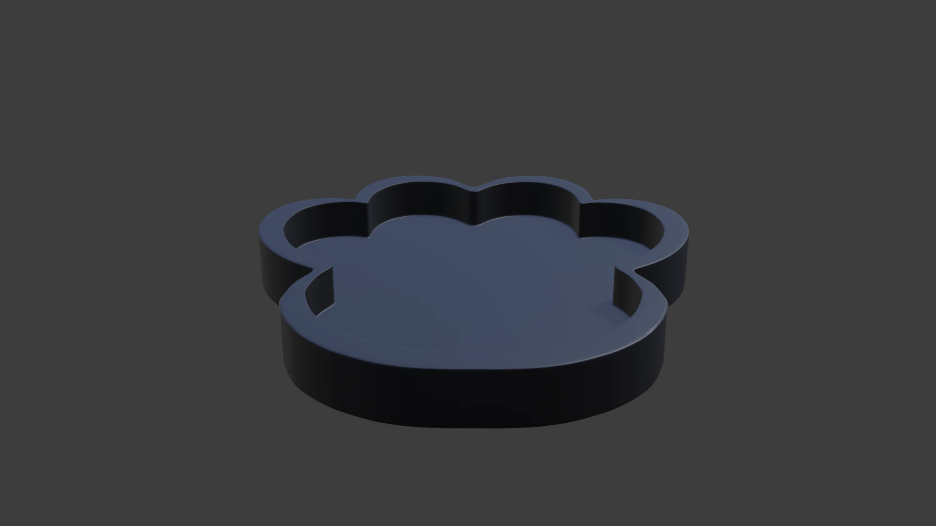Dog stamp holder 3D Model .c4d .max .obj .3ds .fbx .stl .blend 