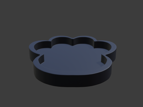 Dog stamp holder 3D-Modell