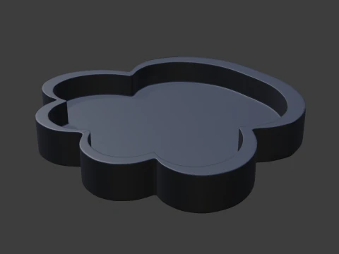 Dog stamp holder 3D Model