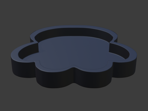 Dog stamp holder 3D Model
