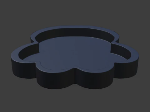 Dog stamp holder 3D Model