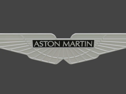 Aston martin logo 3D Model