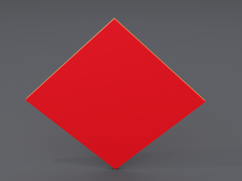 Fu chinese new years decoration 3D Model