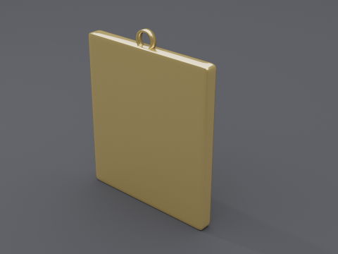 Fu pendant 3 3D Модель