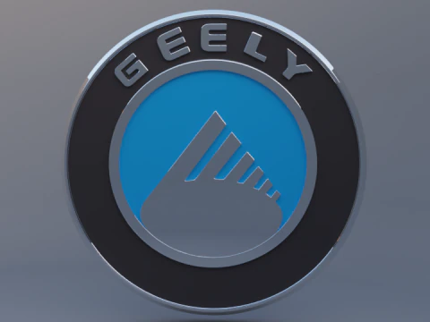 Geely logo 3D Model