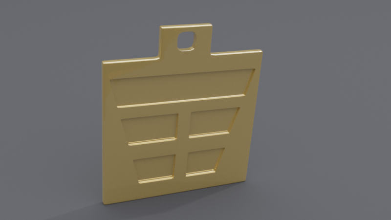 Bagua gen mk1 pendant 3D Model .c4d .max .obj .3ds .fbx .stl .blend 
