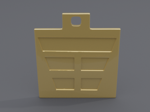 Bagua gen mk1 pendant 3D Model