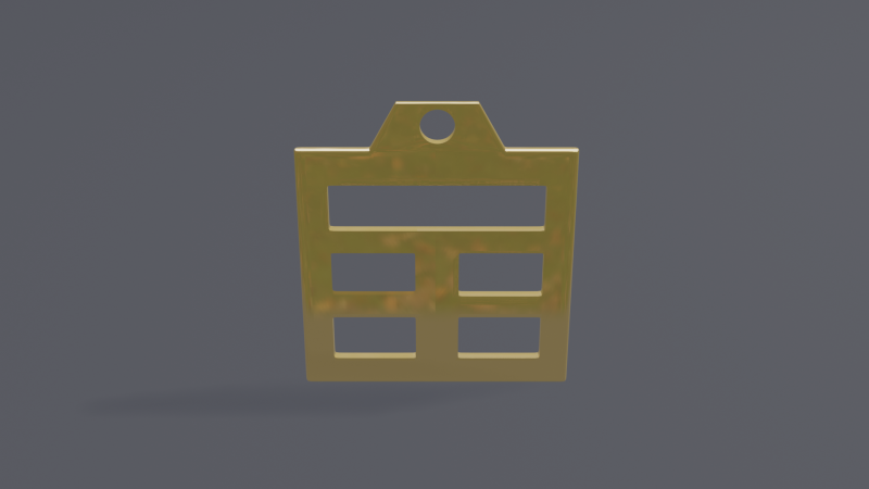 Bagua gen mk3 pendant 3D Модель .c4d .max .obj .3ds .fbx .stl .blend 