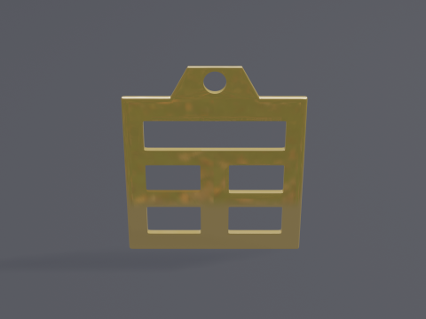 Bagua gen mk3 pendant 3D Модель