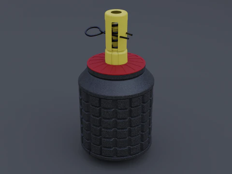 Japanese grenade type 96 3D Model