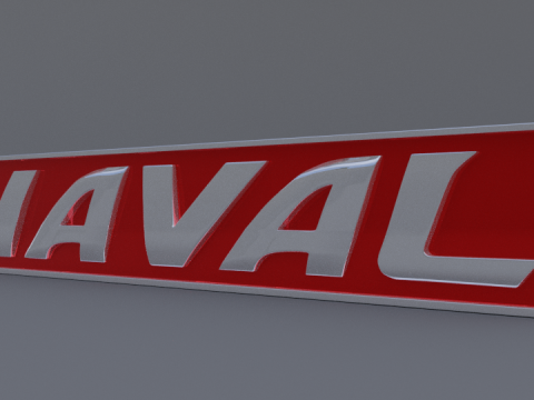 Haval logo 3D-Modell
