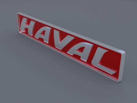 Haval logo 3D-Modell