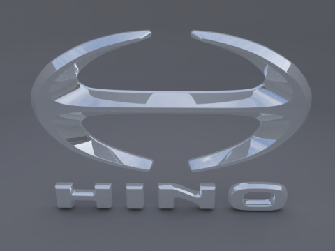 Hino logo 3D Model