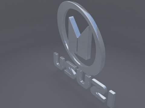 Isuzu logo 3D Model