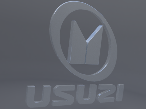 Isuzu logo 3D मॉडल