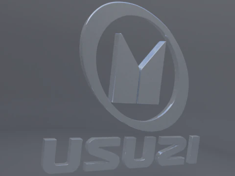 Isuzu logo 3D Model