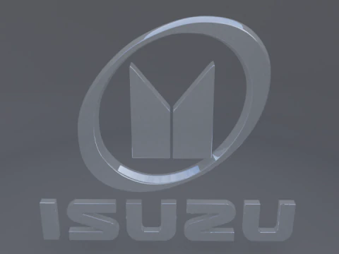 Isuzu logo 3D Model