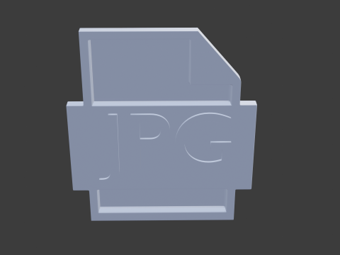 Jpg image 3D Модель